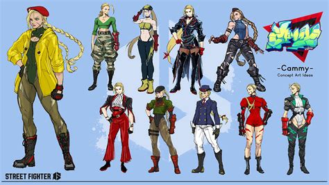 Cammy Concept Art Ideas Street Fighter Art Gallery