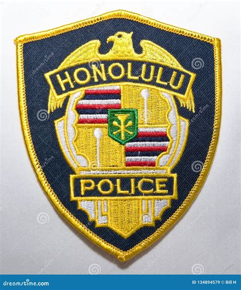 The Shoulder Patch for the Honolulu Police Department in Hawaii ...