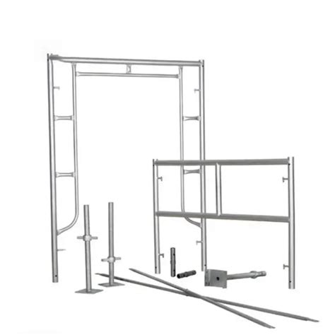 China Construction H Ladder Door Frame Powder Coated Q235 Steel Mason H