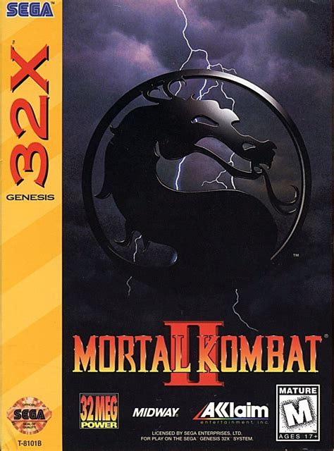 Mortal Kombat Ii Para Sega 32x 1995