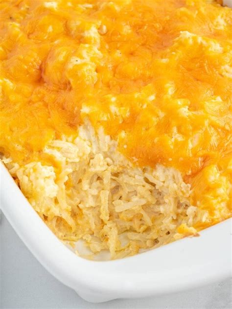 How to Make Cracker Barrel Hashbrown Casserole - Princess Pinky Girl