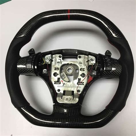 Fs For Sale Carbon Fiber Flat Top Bottom Steering Wheel Usd