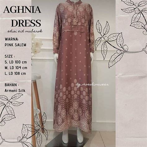Jual AGHNIA DRESS NUDE Shopee Indonesia
