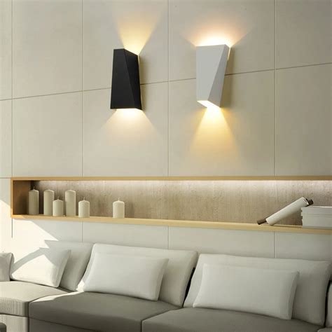 10w Modern Led Wall Lamps Ac85 265v Aluminum Decorate Wall Sconce