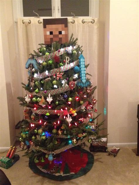 Minecraft Christmas Tree | Minecraft christmas tree, Christmas tree ...