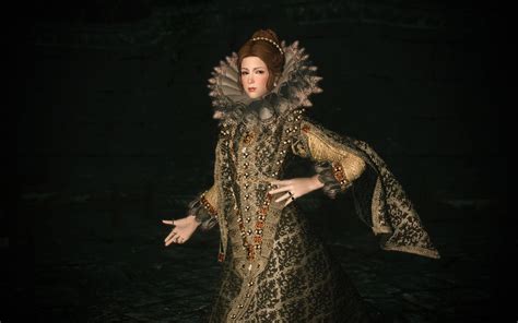 Kozakowy S Isabella De Bourbon Court Gown Unp Skyrim Mod