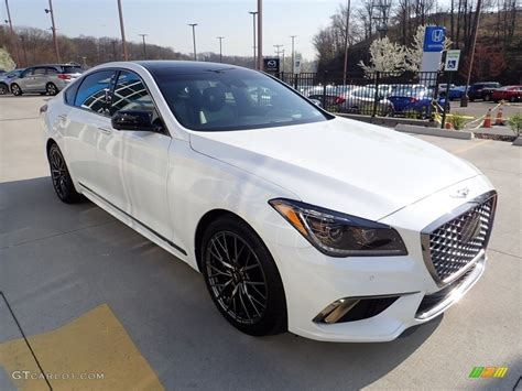 Uyuni White 2020 Hyundai Genesis G80 AWD Exterior Photo 141631158