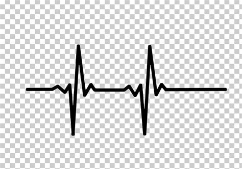 Heart Rate Pulse Music Electrocardiography Png Clipart Angle Black