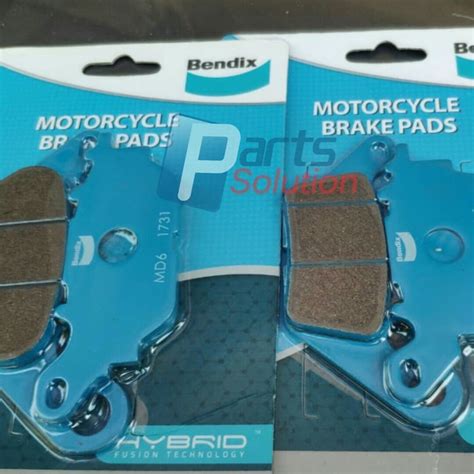 Jual Kampas Rem Set Depan Belakang Yamaha NMax 150 BENDIX MD51 MD6