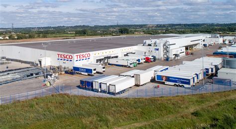 Tesco distribution centre, Avonmouth, Bristol - React News