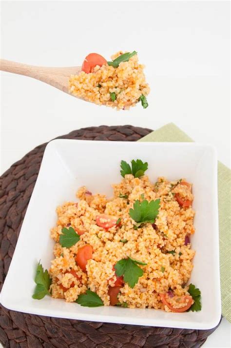 Easy Bulgur Salad - Vegan Family Recipes