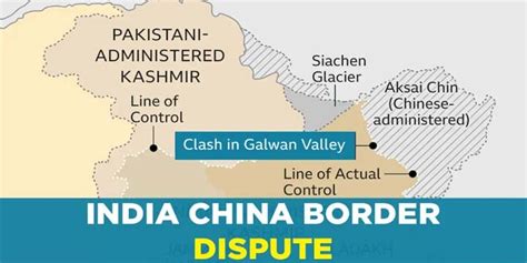 Indo – China Border Dispute and LAC | Current Affairs Editorial, Notes ...