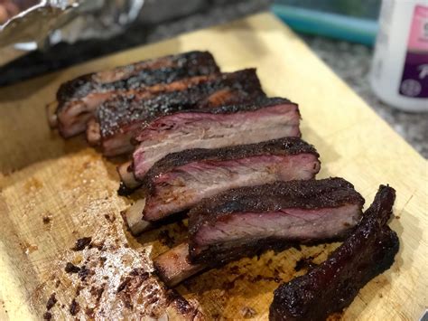 [homemade] Smoked Spare Ribs R Food