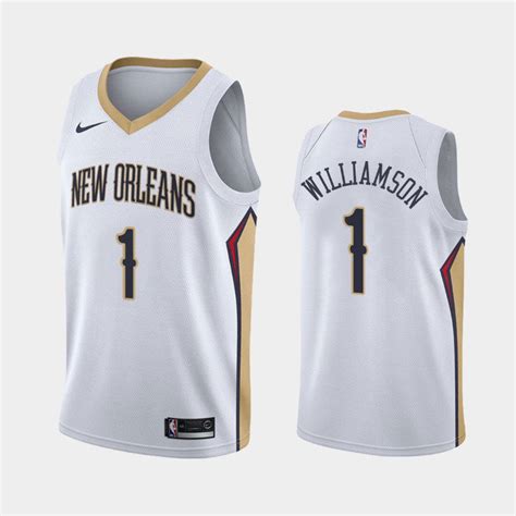 Mens Youth New Orleans Pelicans 1 Zion Williamson Association