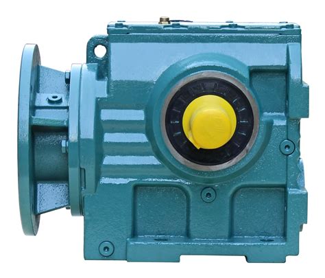 S Series Foot Mounted Helical Worm Gearbox With Solid Shaft With