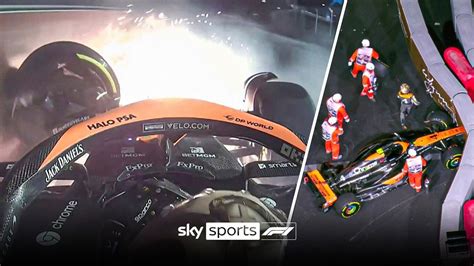 Lando Norris How Mclaren Driver Suffered Huge Accident At Las Vegas Gp