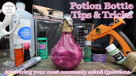 Potion Bottle Tips And Tricks Easy Prop Potions Harry Potter