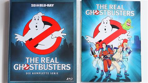 The Real Ghostbusters Complete Series Sd On Blu Ray Box Set German