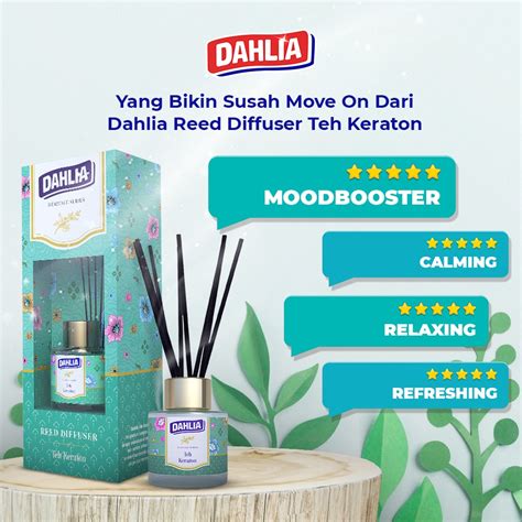 Jual Dahlia Reed Diffuser Teh Keraton Cendana Alat Dan Refill Aroma