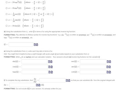 Solved A First Select One Of The Following Trig Identities Chegg