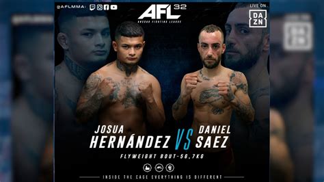 Afl Torrejon Josua Hernandez Vs Daniel Saez Combate Profesional