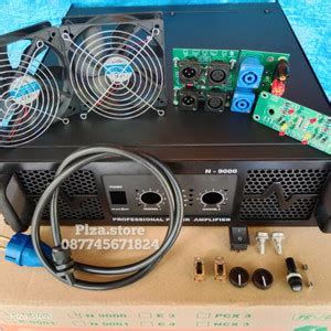 Jual Bok Power Amplifier Tipe N9000 Ukuran 3U Lengkap Dengan Aksesoris