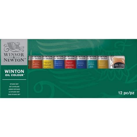 Winsor Newton Winton Oil Paint Studio Set Art Supplies From Crafty