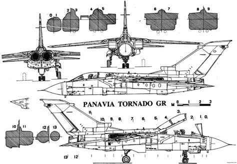 Panavia Tornado Gr1 2 Free Plans And Blueprints Of