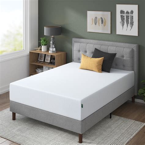 Zinus 12 Inch Green Tea Cooling Gel Memory Foam Mattress Cooling Gel