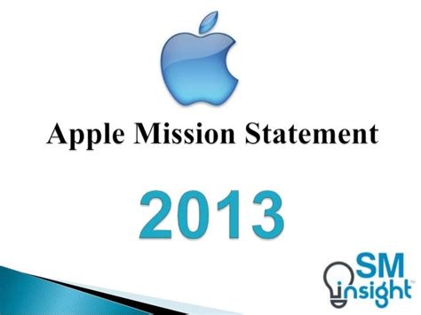 Apple mission statement