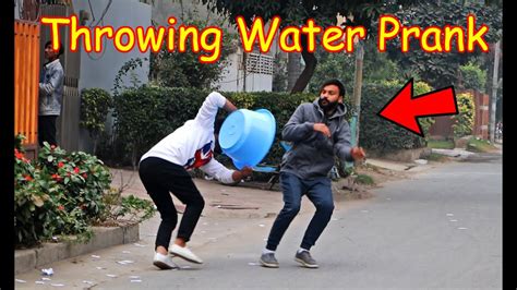 Throwing Ice Water At People Prank Lahorified Youtube