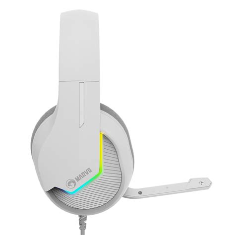 Headset Gamer Marvo Rgb Usb Drivers De Mm White H Wh