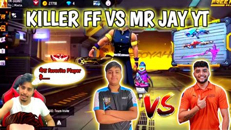 Tm Delete React On Killer Vs Jay Yt Killer Ff Vs Mr Jay Yt Fight Ind