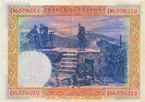 Spanien Pesetas Geldschein Banknote Banco De Espana Vf Ma Shops