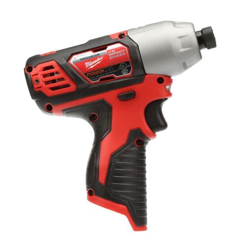 Milwaukee M12 Cordless 1/4" Hex Impact Drill Driver 12V Lithiumion Tool ...