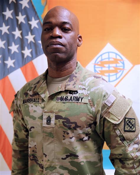 Dvids News Command Sergeant Major Wendle V Marshall Biography