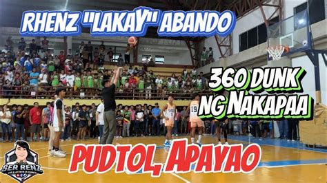 Rhenz Abando 360 Dunk Na Naka PAA Nagtanggal Ng Sapatos Sa Exhibition