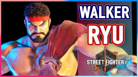 SF6 Ending Walker Ryu Street Fighter 6 YouTube