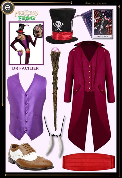 Dress Up Like Dr Facilier From The Princess And The Frog Elemental Spot