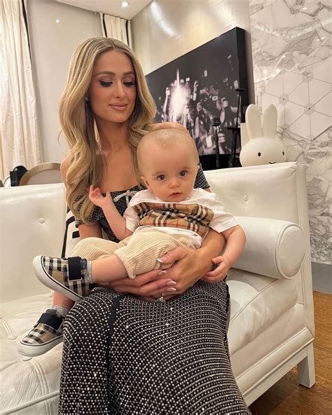 Paris Hilton takes her 'precious angel baby' Phoenix to NYC for first time
