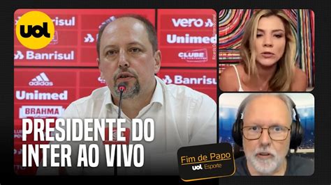 RENATO MAURÍCIO PRADO E MARÍLIA AO VIVO PRESIDENTE DO INTER NO FIM