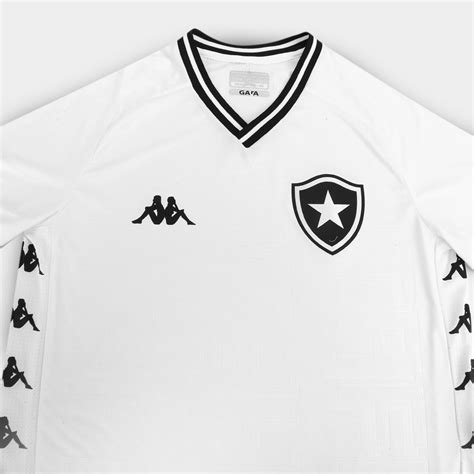 Camisa Botafogo Iii 1920 Snº Torcedor Kappa Masculina Branco Netshoes