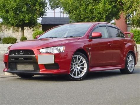 Used Mitsubishi Lancer Evolution 10 Photo Image 2009 Model Red Color