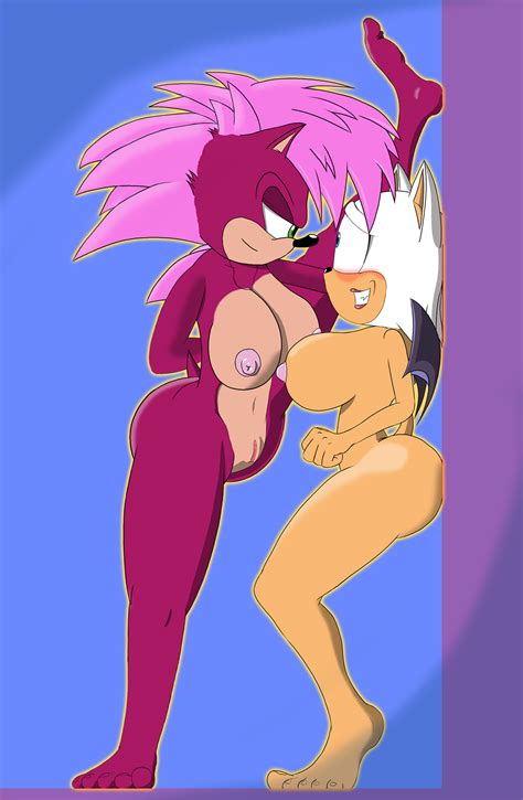 Rule 34 Big Ass Big Breasts Fangtime Foot Against Wall Furry Rouge The Bat Sega Sonia The