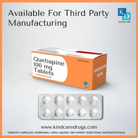 Quetiapine 100 Mg Tablets At Rs 80stripe Qutan In Roorkee Id
