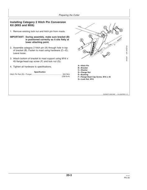 John Deere Mx5 Mx6 And Mx7 Rotary Cutter Operator Manual Omw53060