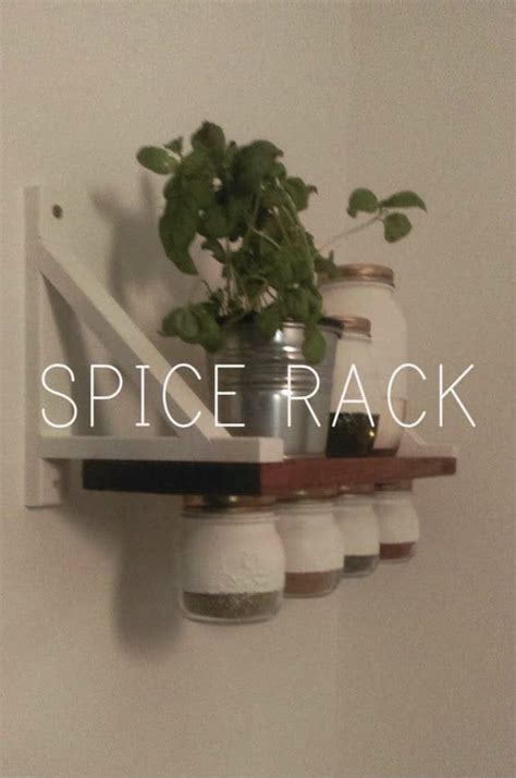 15 Creative DIY Spice Rack Ideas Plans FREE MyMyDIY Inspiring