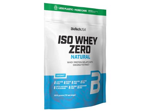 BioTech Odzywka białkowa Iso Whey Zero Natural 1816 g kokos