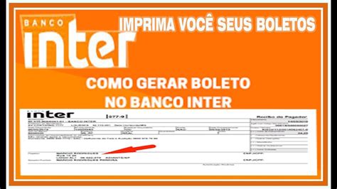 COMO EMITIR BOLETO FATURA no Banco INTER pelo Celular GRÁTIS