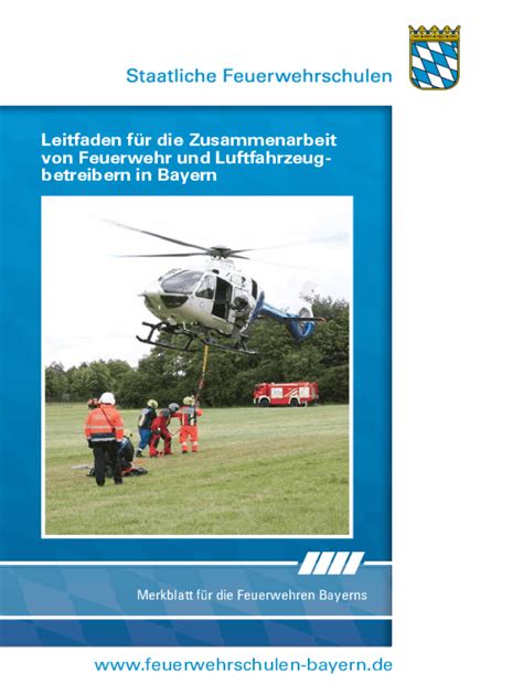 Ausfüllbar Online Leitfaden fr Zusammenarbeit von Feuerwehr und